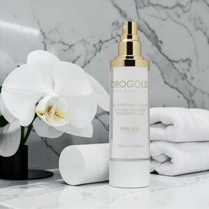 NWT OROGOLD 24K Purifying Toner - White and Gold Bottle